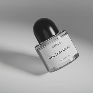 3D Parfum Bottle Model Product Visualization