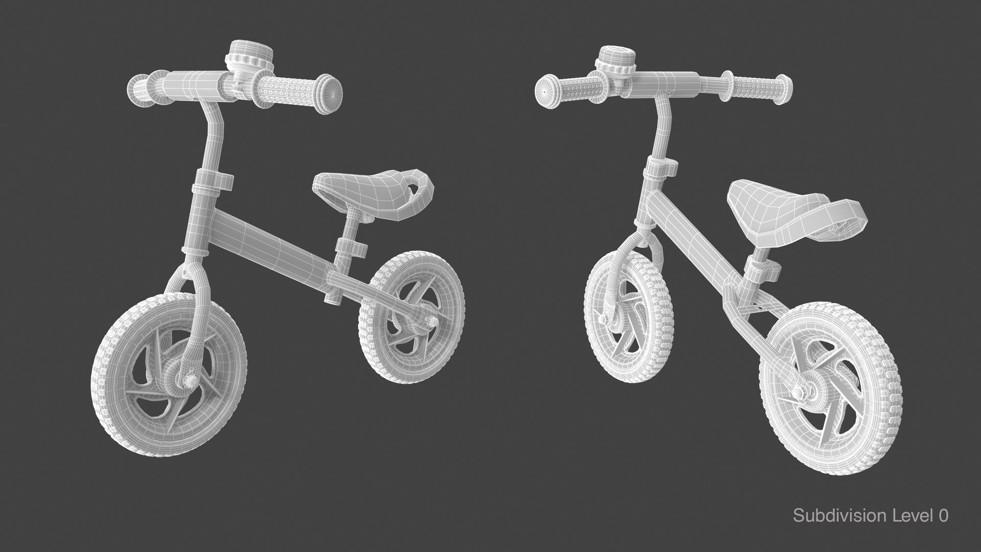 3D balance bike green model https://p.turbosquid.com/ts-thumb/Tp/iE2joR/8J0Yj4Ym/bike_grid_1/jpg/1594220832/1920x1080/fit_q87/8d0bf113b6b471dda62fa9c28cf20a33495db7d5/bike_grid_1.jpg