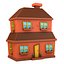 cartoon house model