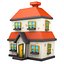 cartoon house model