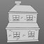 cartoon house model
