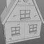 cartoon house model