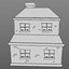 cartoon house model