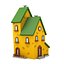 cartoon house model