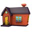 cartoon house model