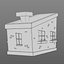 cartoon house model