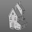 cartoon house model