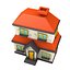 cartoon house model