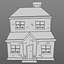 cartoon house model