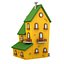 cartoon house model