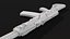 3D AK-201 Assault Rifle Kalashnikov 200 Series model