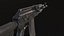 3D AK-201 Assault Rifle Kalashnikov 200 Series model