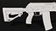 3D AK-201 Assault Rifle Kalashnikov 200 Series model
