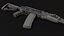 3D AK-201 Assault Rifle Kalashnikov 200 Series model