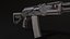 3D AK-201 Assault Rifle Kalashnikov 200 Series model