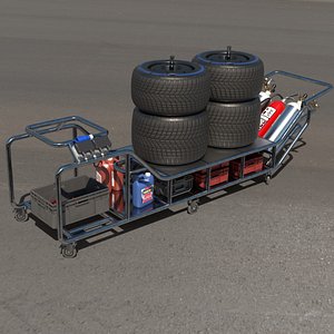 Big Pit Lane Trolley New