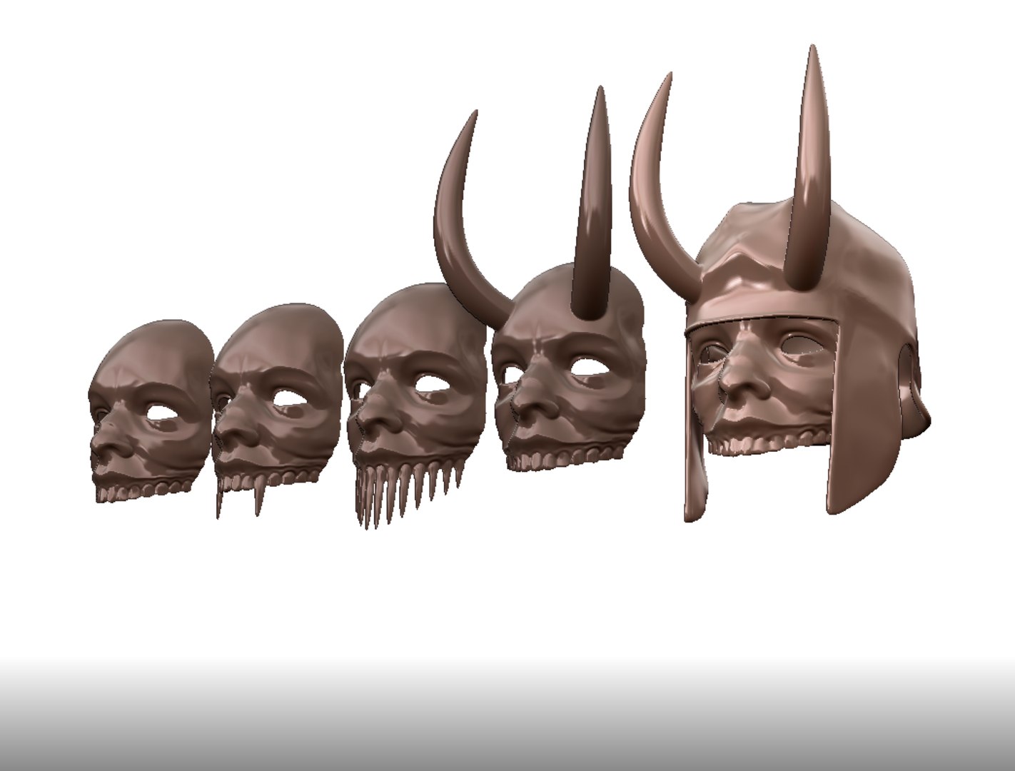 3D Model Evil Mask Collection - TurboSquid 2229475