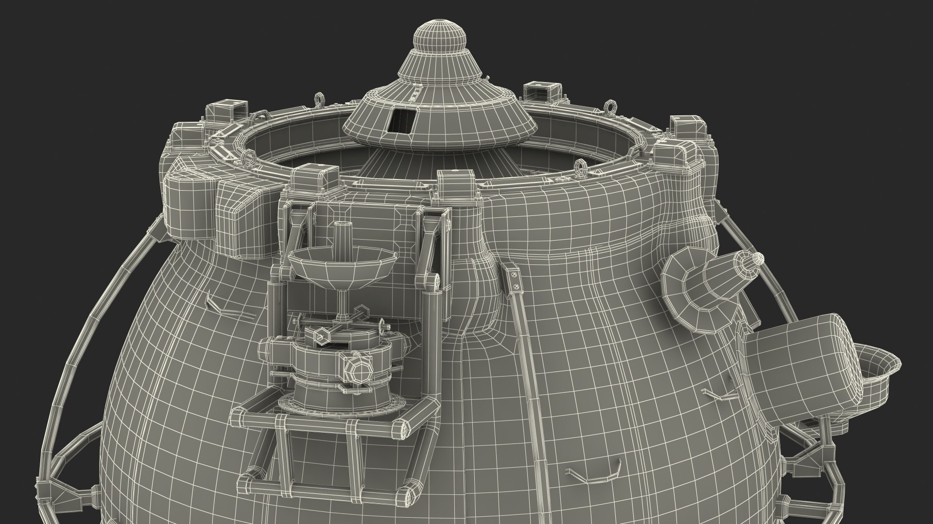 3D Iss Module Poisk Mini - TurboSquid 1603717