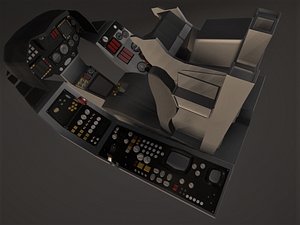 3D airfighter cockpit