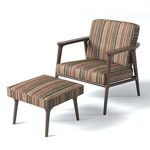 zio lounge chair 3d max