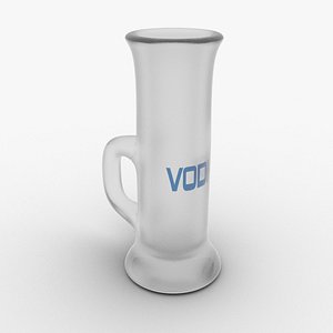 Glass for Vodka 3D
