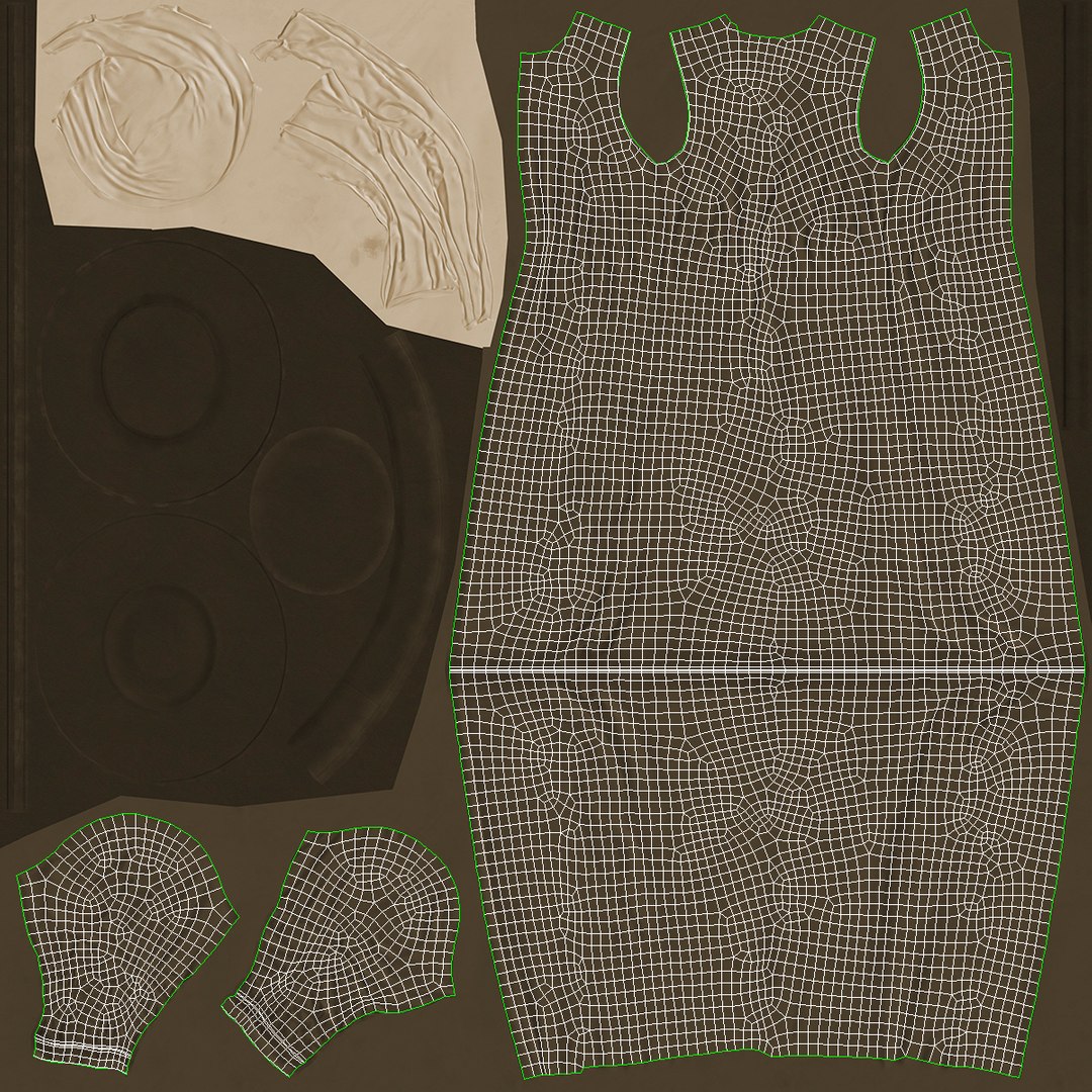 Medieval Monk Robe Outfit 3D - TurboSquid 2402326