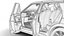 Renault 5 E-Tech 2025 HQ 3D-Modell