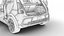 Renault 5 E-Tech 2025 HQ 3D-Modell