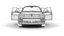 Renault 5 E-Tech 2025 HQ 3D-Modell