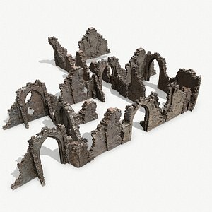 3D model Ruin Gate