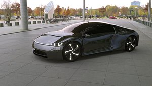 concept supercar model