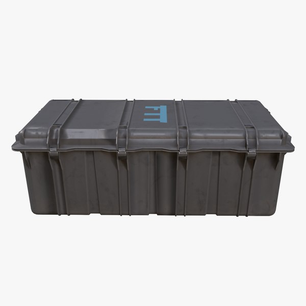 3D Military Crate B FTT - TurboSquid 2043957