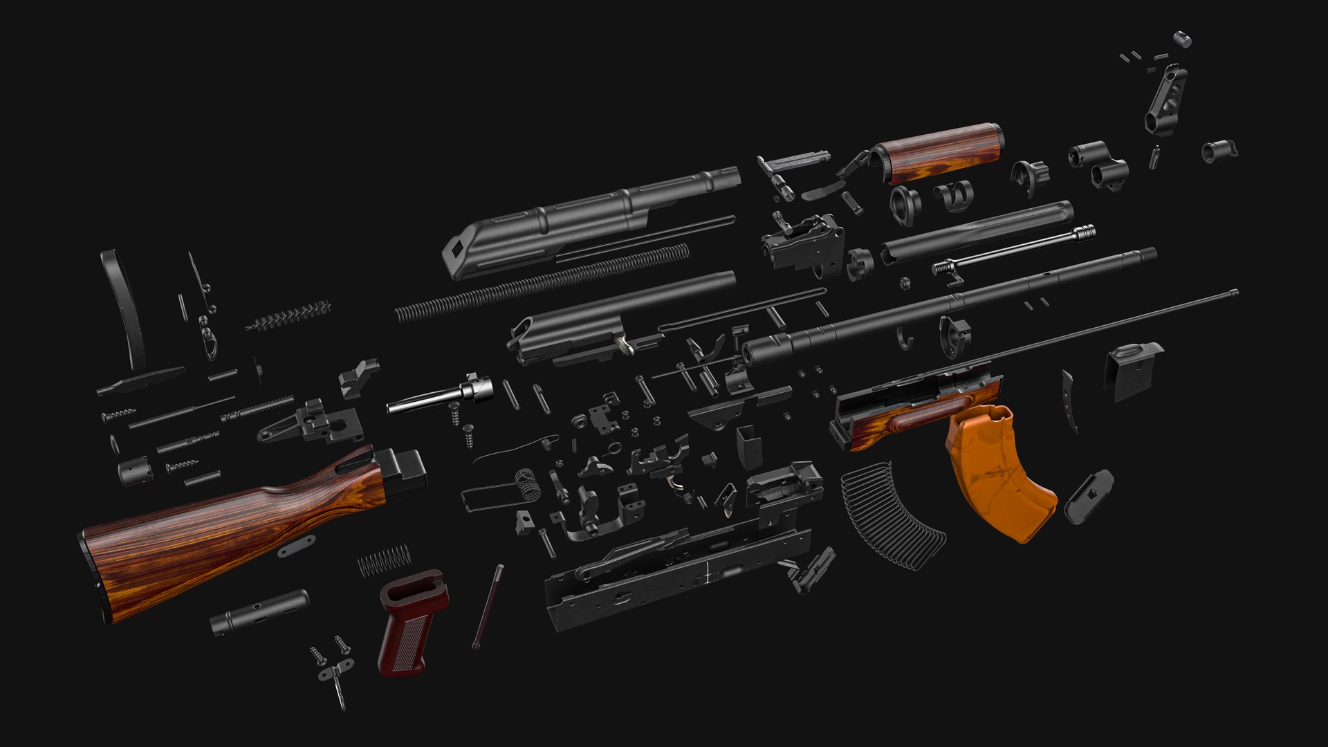 Assault Rifle AKM 1968 3D model https://p.turbosquid.com/ts-thumb/Tq/6rGC1U/mS/frame_6/png/1671270415/1920x1080/fit_q87/db5b11d3387712f5d44b1791cd9955ec7e460a43/frame_6.jpg