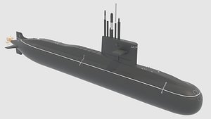 Amur-950 submarine 3D model