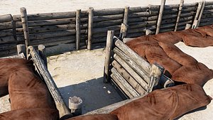 3D MODEL Trenches