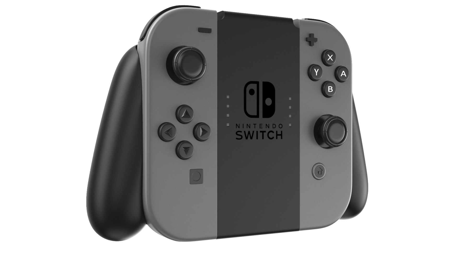 3D Detailed Nintendo Switch Black Controller - TurboSquid 2080970