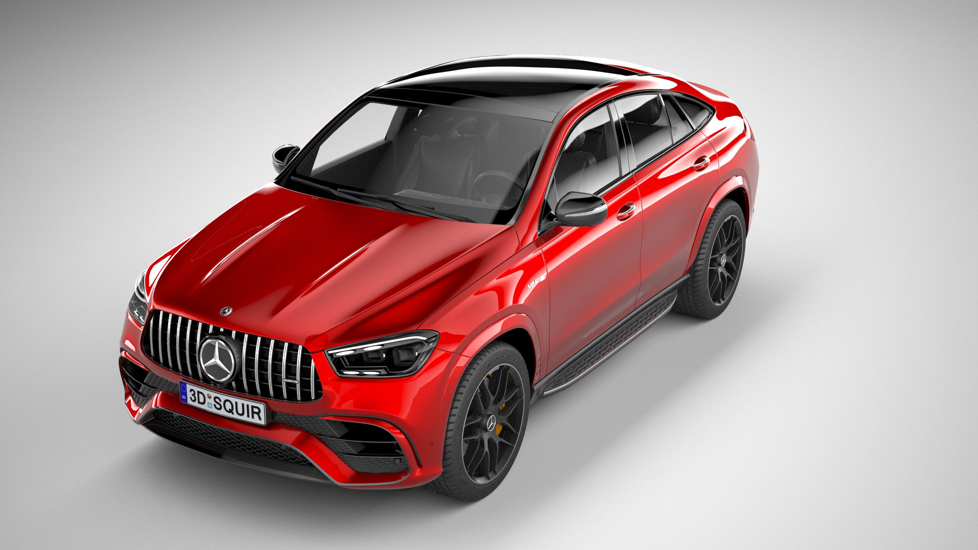 3D MercedesBenz GLE 63 AMG Coupe 2024 Model TurboSquid 2038695