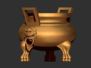 Chinese incense burner