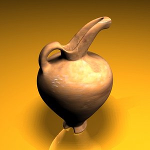 Anatolian earthenware juglet