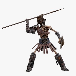 GLADIATOR SKELETON RETIARIUS