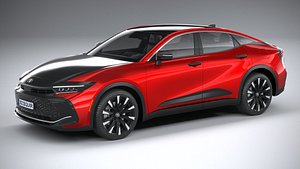 3D Toyota Crown Platinum 2023