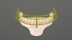 3D luxury balcony
