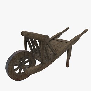 3D Medieval Wagon model