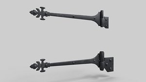 3D Hinges Medieval M12