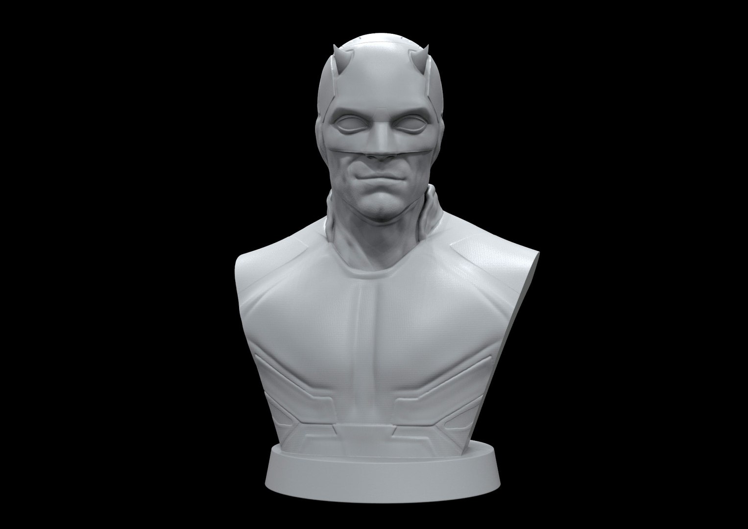 3D fake daredevil bullseye bust model https://p.turbosquid.com/ts-thumb/Tq/ZRPu9m/gEelTAdJ/untitled.995942/jpg/1563512209/1920x1080/fit_q87/c326281ebec26eb068fcee4566def6eab102526e/untitled.995942.jpg