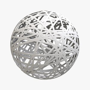 Yarn Ball Deco 3D