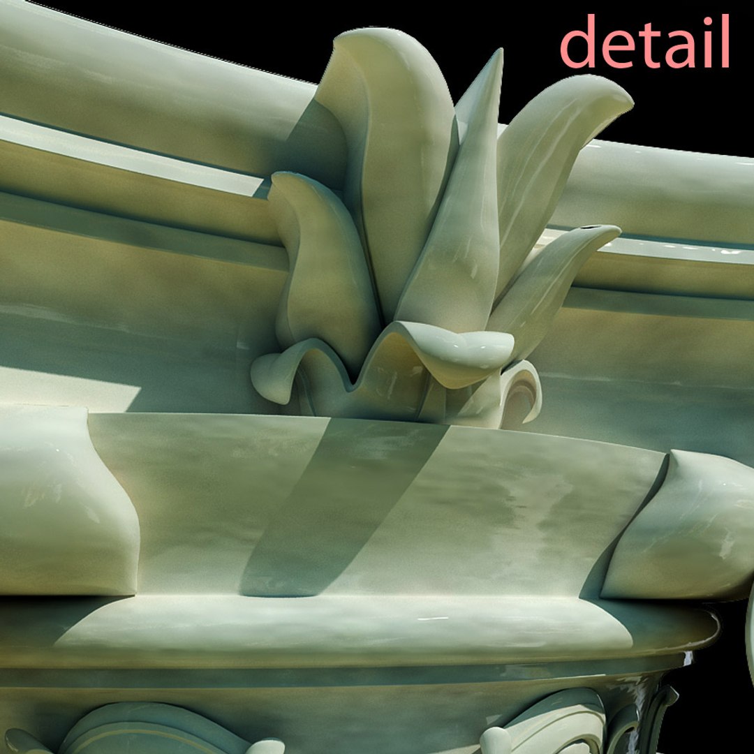 Capital Composite Order 3d Model