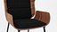 Cadeira Gus Modern Elk Laurentian Onyx