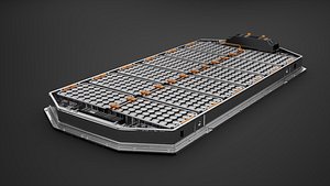 Electric Vehicle Battery 3D