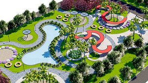 Tropical  Seasonal Botanical Park Environment